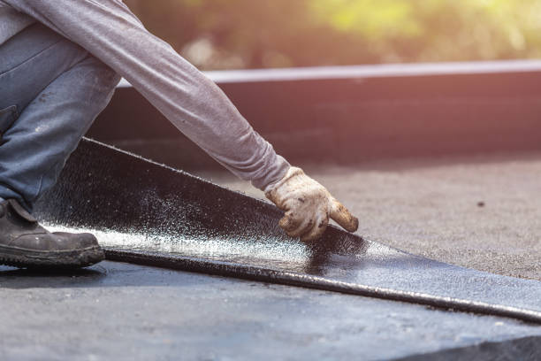 Professional Waterproofing technician working in Unionville, IN